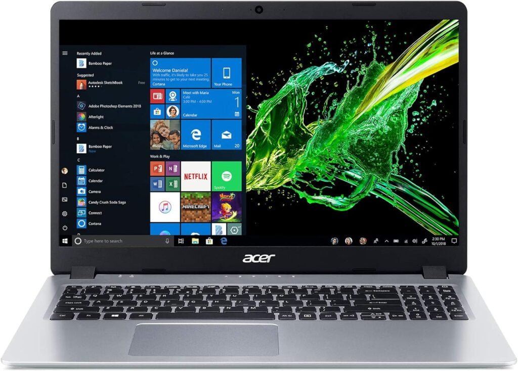 Acer Aspire 3 A315-24P-R7VH Slim Laptop | 15.6 Full HD IPS Display | AMD Ryzen 3 7320U Quad-Core Processor | AMD Radeon Graphics | 8GB LPDDR5 | 128GB NVMe SSD | Wi-Fi 6 | Windows 11 Home in S Mode