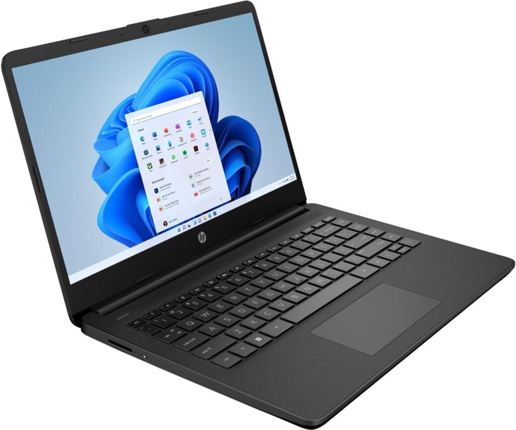 HP 2024 Latest 14 Laptop (14 HD Touchscreen, AMD Ryzen 3 5300U, 16GB RAM, 512GB SSD, (Beats i5-11300H)) Student  Business, Long Battery Life, Webcam, Type-C, HDMI, IST Pen, Win 11 Home, Black