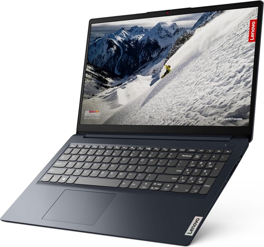 Lenovo IdeaPad Business Laptop 2024, 15.6 FHD Display, Quad-Core AMD Ryzen 3 7320U (Beat i5-1035G7), 8GB DDR5 RAM, 512GB PCIe SSD, Radeon Graphics, Fingerprint, Wi-Fi 6, Win 11 Pro +MarxsolAccessory