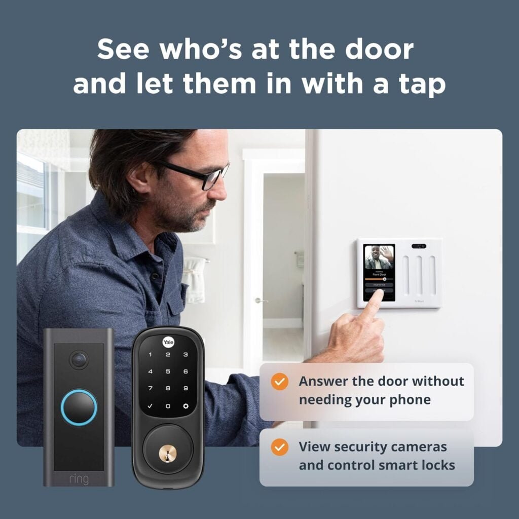 Brilliant Smart Home Control (1-Switch Panel) — Alexa Built-In  Compatible with Ring, Sonos, Hue, Google Nest, Wemo, SmartThings, Apple HomeKit — In-Wall Touchscreen Control for Lights, Music,  More